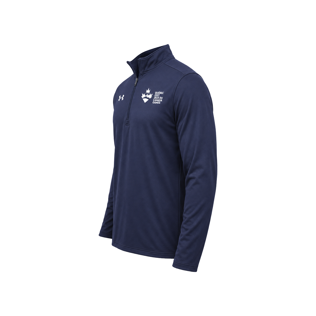 27CG UA Chandail à manches longues 1/4 zip pour hommes