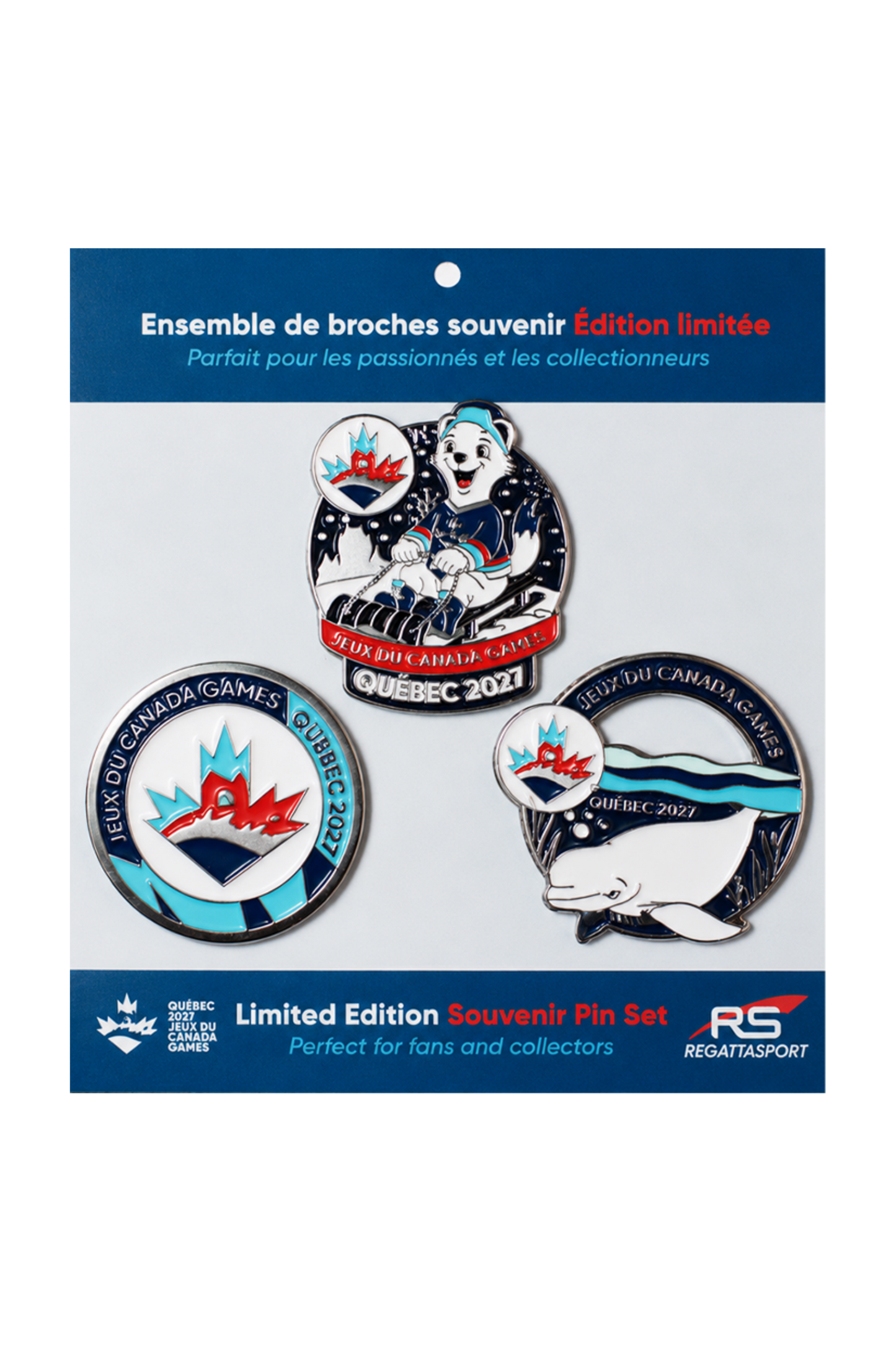 QC27 3-Pack Souvenir Pin Set