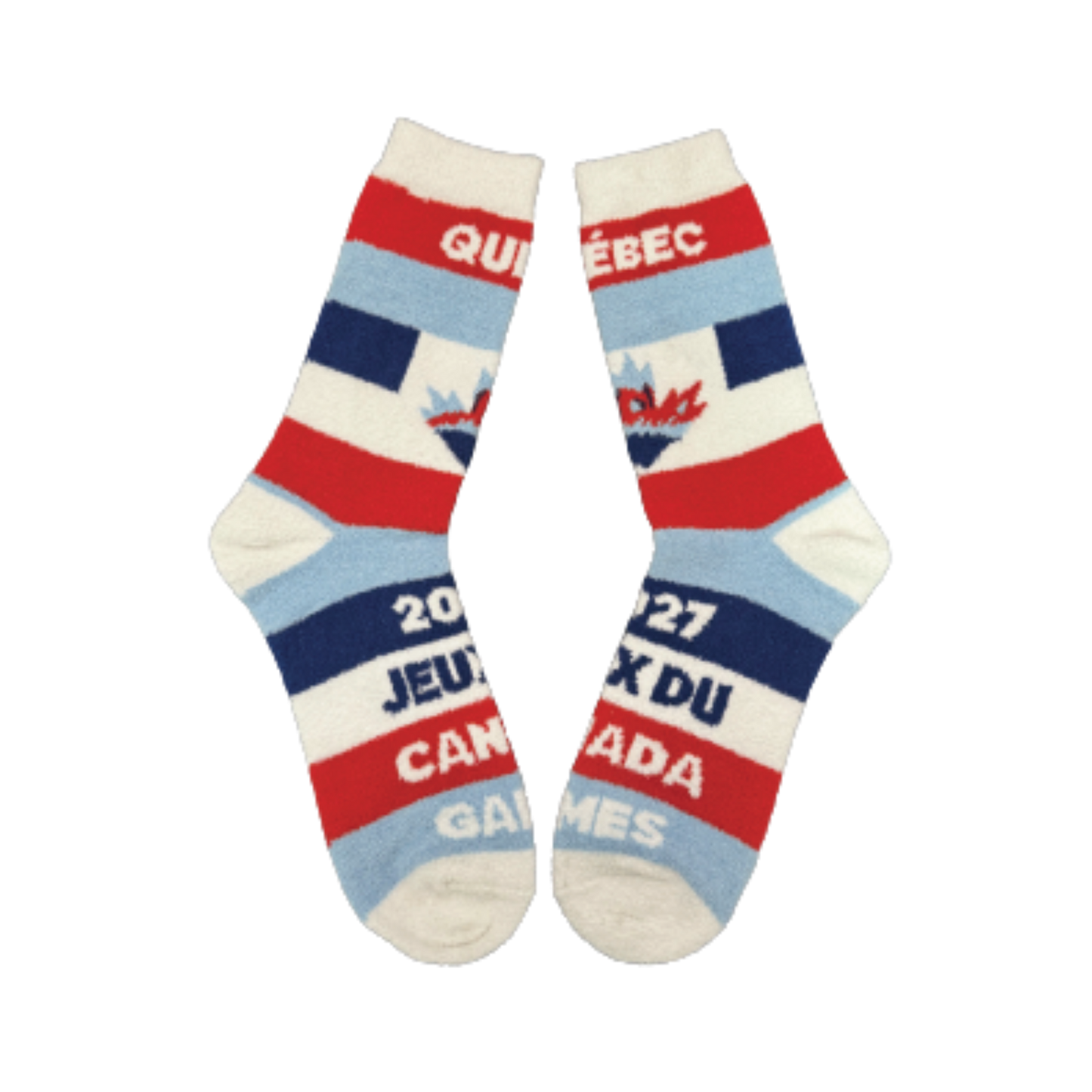 Après l'effort, chaussettes duveteuses